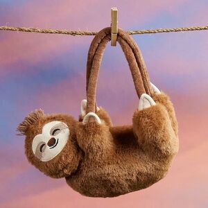 Sloth Plush Purse– Cozy & Cute Carry-All from Cracker Barrel